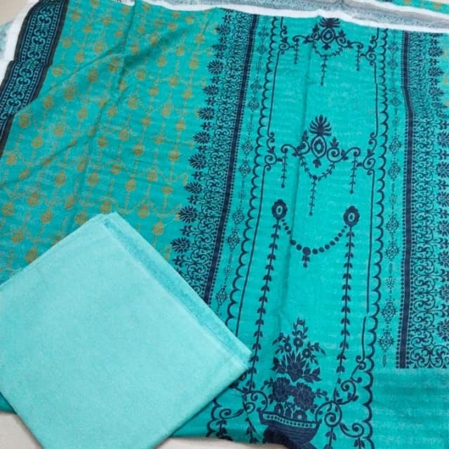 2 pcs ferozi lawn suit