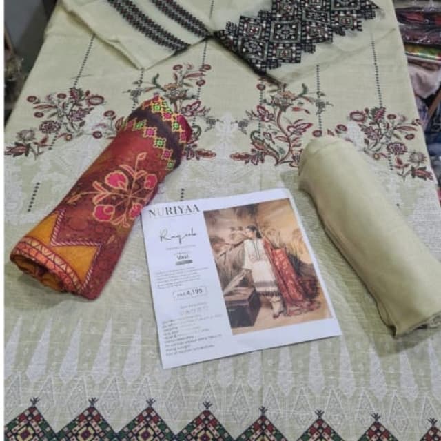 3 pcs nuriyaa khaddar collection