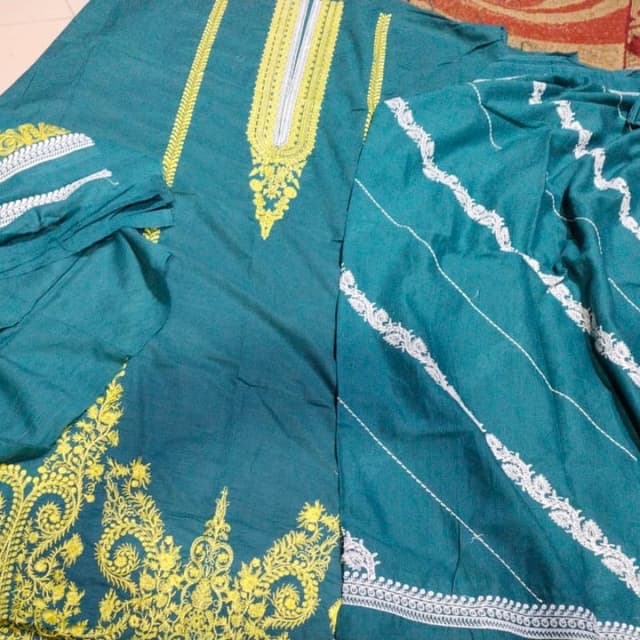 Khaadi slub lawn